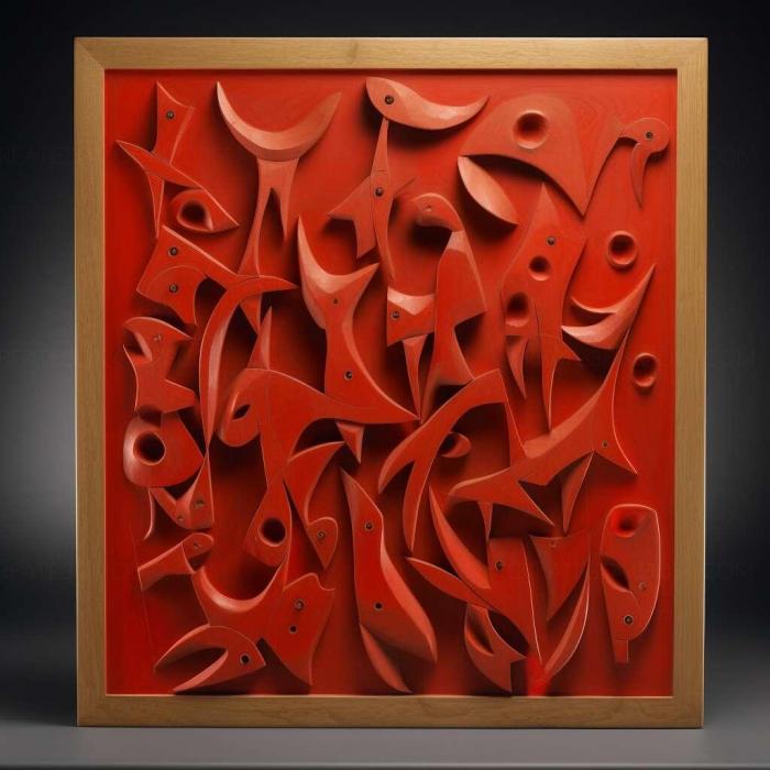 نموذج ثلاثي الأبعاد لآلة CNC 3D Art 